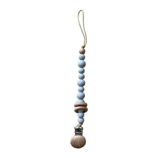 Pacifier Clip with Wooden Ring - OMWAANA