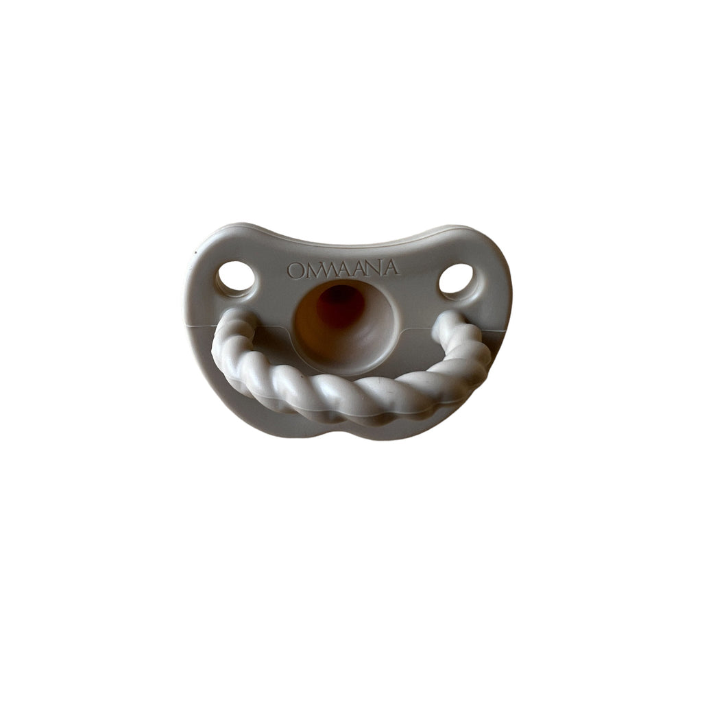 Braided Ring Soothing Silicone Pacifier - OMWAANA