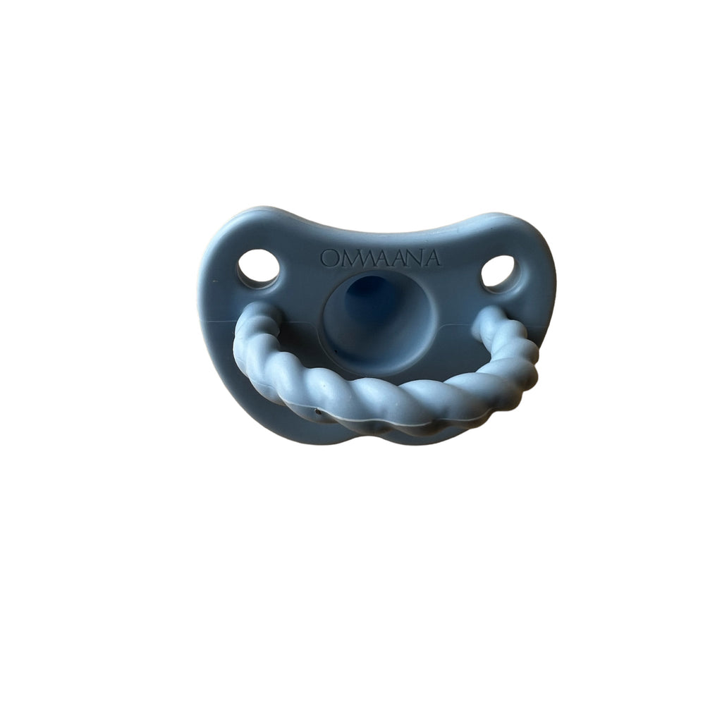 Braided Ring Soothing Silicone Pacifier - OMWAANA