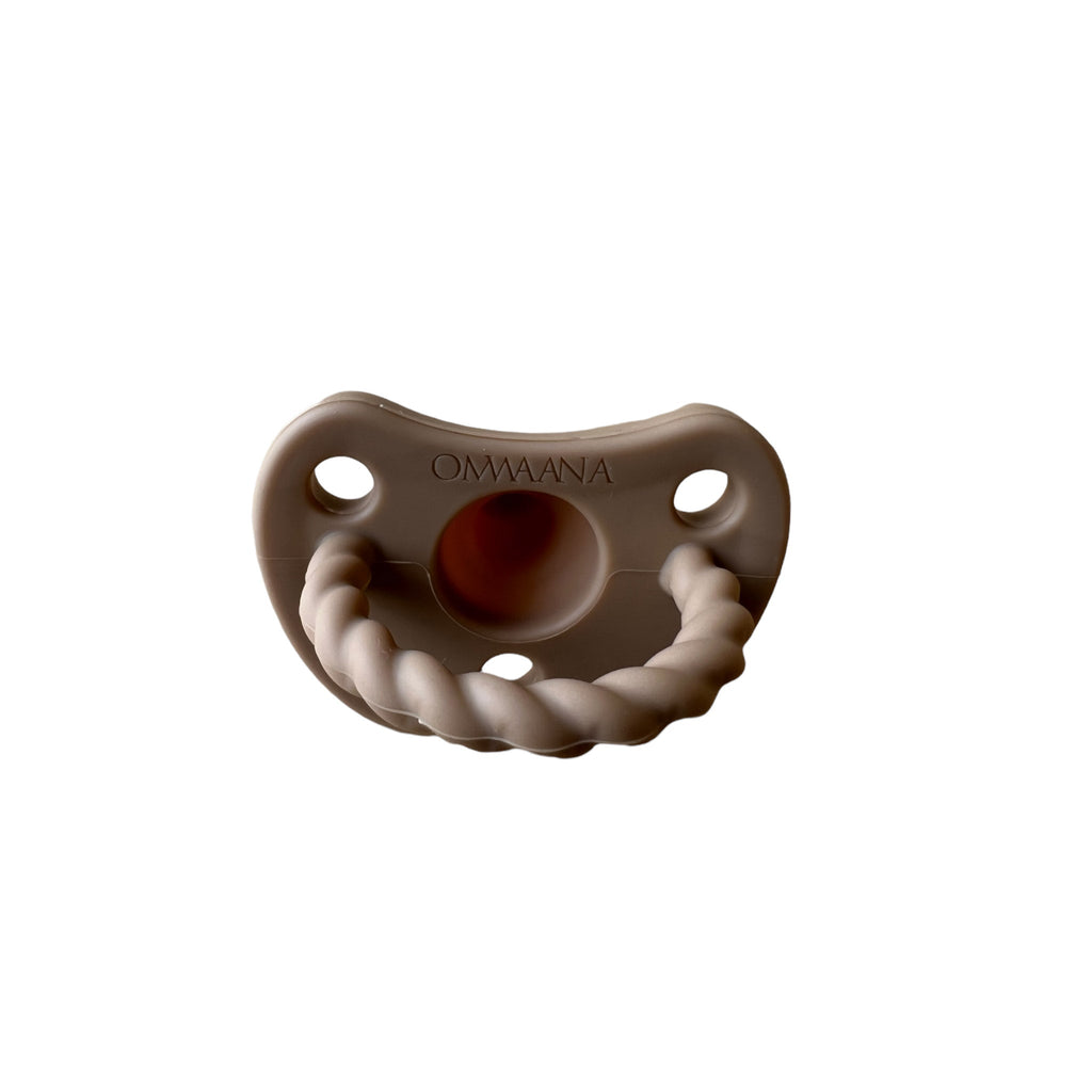 Braided Ring Soothing Silicone Pacifier - OMWAANA