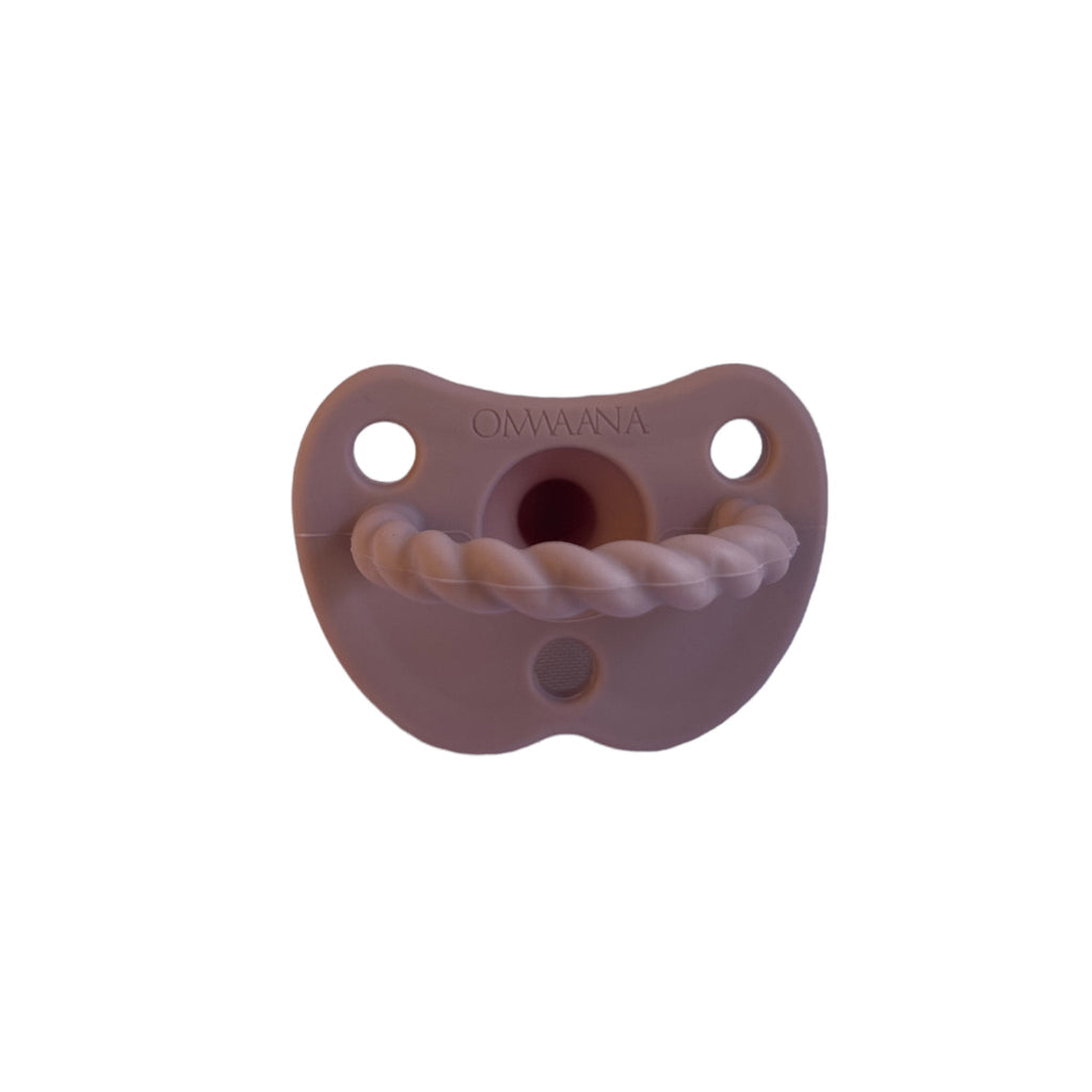 Braided Ring Soothing Silicone Pacifier - OMWAANA