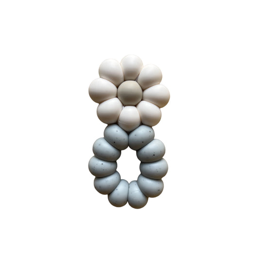 Duo Color Sensory Silicone Teether - OMWAANA