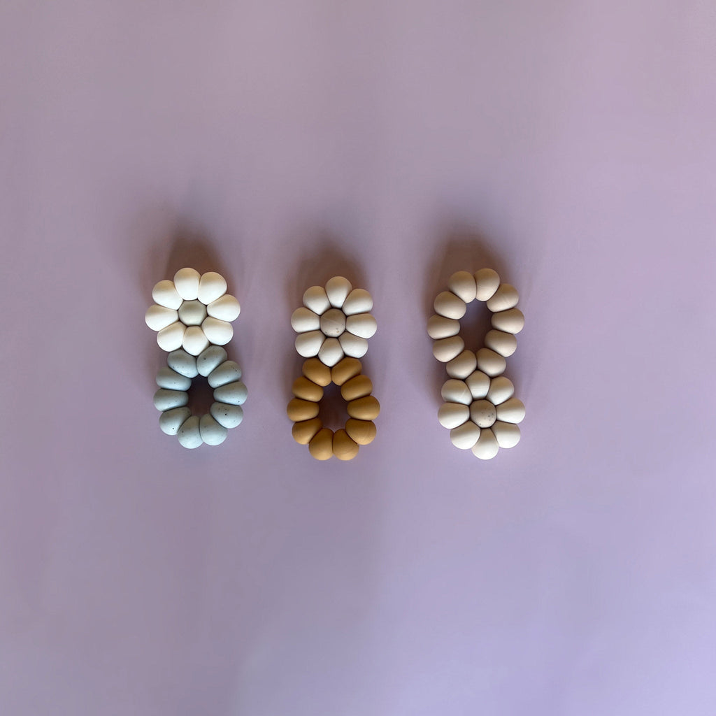 Duo Color Sensory Silicone Teether - OMWAANA