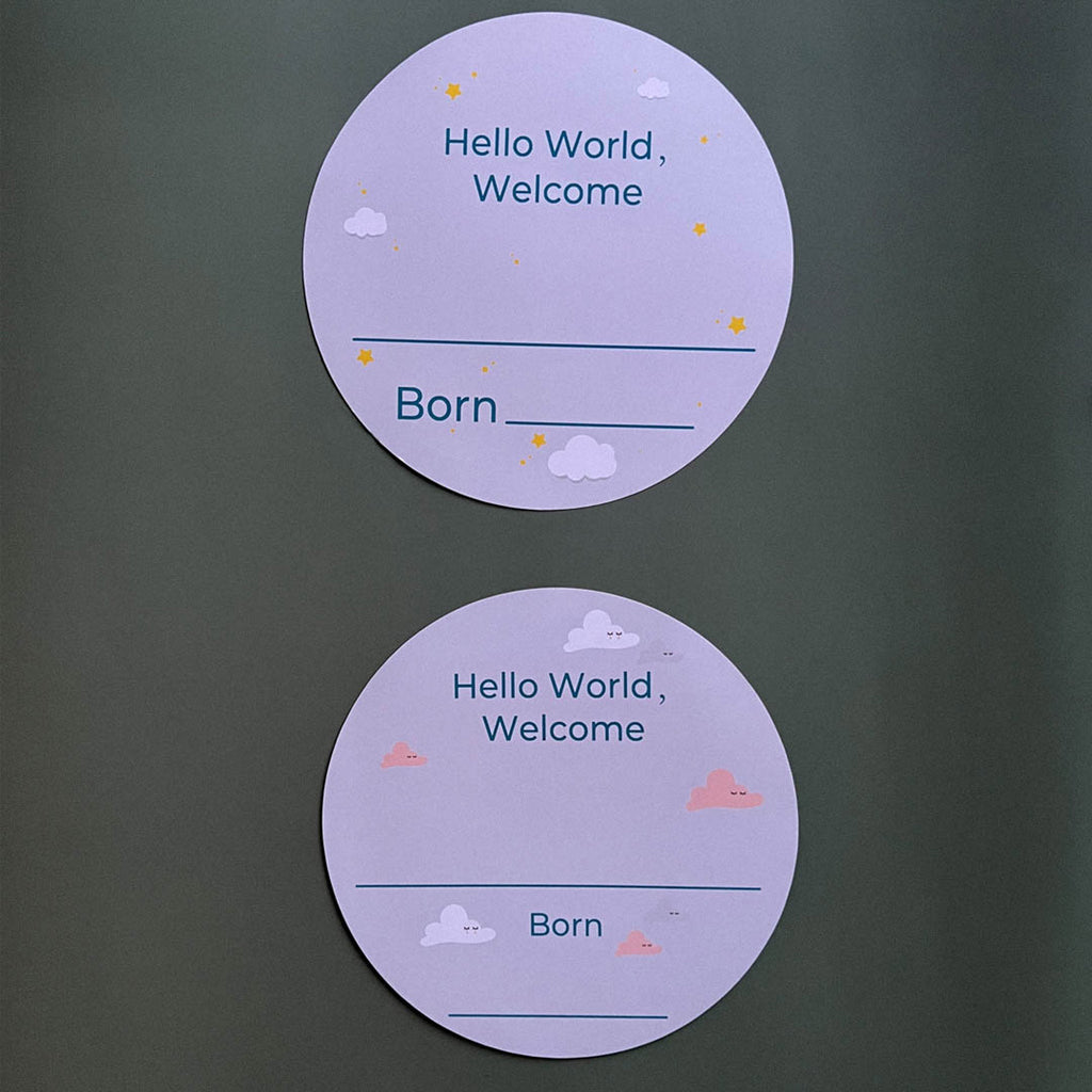 Monthly Milestone Paper Cards Set - OMWAANA