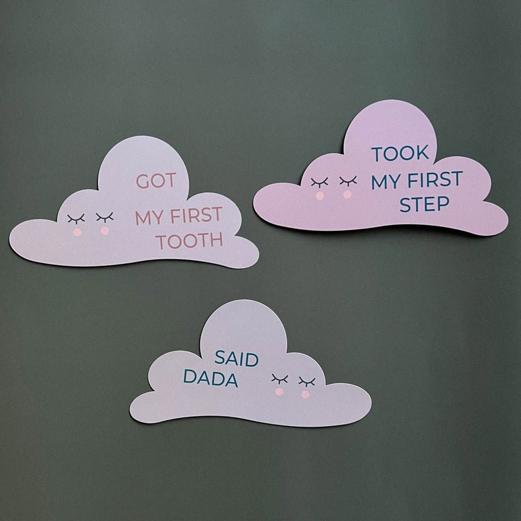 Monthly Milestone Paper Cards Set - OMWAANA